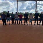 Comandante da Polícia Militar se reúne com membros do Conselho Comunitário de Segurança Indígena (CCSI) das Aldeias Amambai e Limão Verde