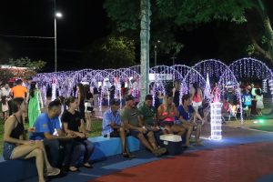 Abertura do Natal de Luzes em Amambai: Confira os registros de uma noite mágica