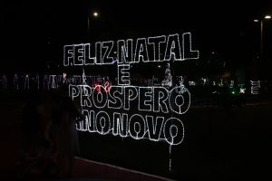 Abertura do Natal de Luzes em Amambai: Confira os registros de uma noite mágica