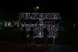 Abertura do Natal de Luzes em Amambai: Confira os registros de uma noite mágica