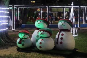 Abertura do Natal de Luzes em Amambai: Confira os registros de uma noite mágica