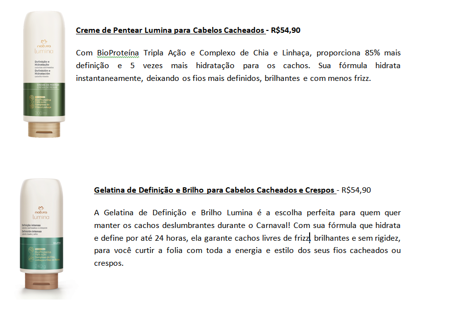 Carnaval: Natura apresenta os produtos ideais para curtir a folia