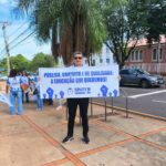 Simted de Amambai participa de mobilização em Campo Grande durante a 26ª Semana Nacional em Defesa da Educação Pública