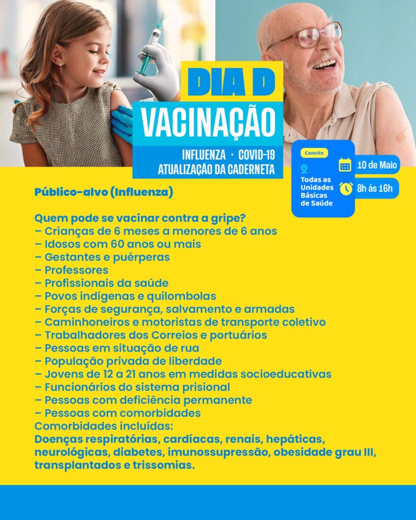 Casos de vírus respiratórios aumentam e Saúde de Amambai alerta para vacinação e cuidados preventivos