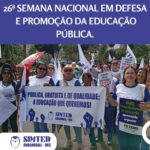 Simted de Amambai participa de mobilização em Campo Grande durante a 26ª Semana Nacional em Defesa da Educação Pública