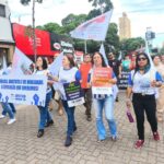 Simted de Amambai participa de mobilização em Campo Grande durante a 26ª Semana Nacional em Defesa da Educação Pública