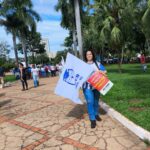 Simted de Amambai participa de mobilização em Campo Grande durante a 26ª Semana Nacional em Defesa da Educação Pública