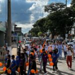 Amambai se une em Caminhada do Maio Laranja e diz não ao abuso infantil