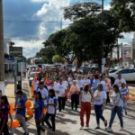 Amambai se une em Caminhada do Maio Laranja e diz não ao abuso infantil