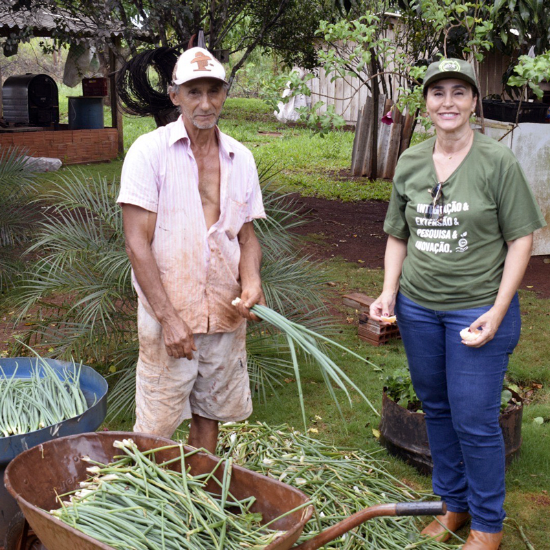 Bióloga ajuda a transformar a agricultura familiar em Mato Grosso do Sul Bióloga ajuda a transformar a agricultura familiar em Mato Grosso do Sul