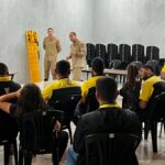 Trilheiros do Tatu Peba recebem treinamento de primeiros socorros com o Corpo de Bombeiros