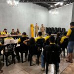 Trilheiros do Tatu Peba recebem treinamento de primeiros socorros com o Corpo de Bombeiros