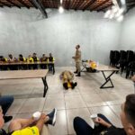 Trilheiros do Tatu Peba recebem treinamento de primeiros socorros com o Corpo de Bombeiros