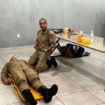 Trilheiros do Tatu Peba recebem treinamento de primeiros socorros com o Corpo de Bombeiros
