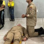 Trilheiros do Tatu Peba recebem treinamento de primeiros socorros com o Corpo de Bombeiros