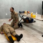 Trilheiros do Tatu Peba recebem treinamento de primeiros socorros com o Corpo de Bombeiros
