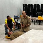 Trilheiros do Tatu Peba recebem treinamento de primeiros socorros com o Corpo de Bombeiros