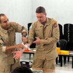 Trilheiros do Tatu Peba recebem treinamento de primeiros socorros com o Corpo de Bombeiros