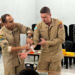 Trilheiros do Tatu Peba recebem treinamento de primeiros socorros com o Corpo de Bombeiros