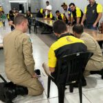 Trilheiros do Tatu Peba recebem treinamento de primeiros socorros com o Corpo de Bombeiros