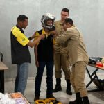 Trilheiros do Tatu Peba recebem treinamento de primeiros socorros com o Corpo de Bombeiros