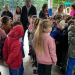 Momento cívico reúne estudantes e fortalece valores de cidadania na Escola Rachid