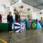 Momento cívico reúne estudantes e fortalece valores de cidadania na Escola Rachid