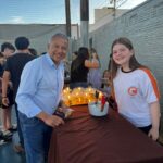 Presidente da Câmara de Amambai, Darci, prestigia Feira de Ciências do CELQ