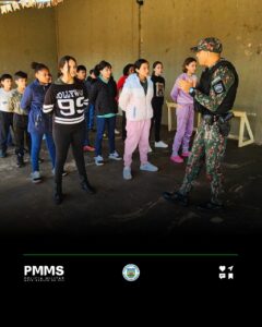 Subcomandante do 2º BPMA visita Projeto Florestinha em Amambai (MS)