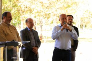 Energia limpa e inovação: Agems e Energisa reinauguram Flor Solar no Parque das Nações Indígenas