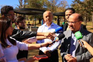 Energia limpa e inovação: Agems e Energisa reinauguram Flor Solar no Parque das Nações Indígenas