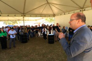 Energia limpa e inovação: Agems e Energisa reinauguram Flor Solar no Parque das Nações Indígenas