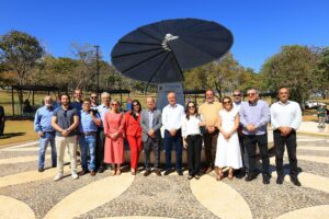 Energia limpa e inovação: Agems e Energisa reinauguram Flor Solar no Parque das Nações Indígenas