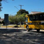 Ônibus do transporte escolar de Amambai passam por vistoria