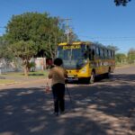 Ônibus do transporte escolar de Amambai passam por vistoria