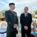 Desfile cívico-militar abre programação de aniversário de 77 anos de Amambai