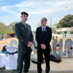 Desfile cívico-militar abre programação de aniversário de 77 anos de Amambai
