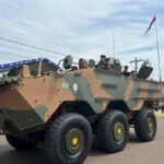 Desfile cívico-militar abre programação de aniversário de 77 anos de Amambai