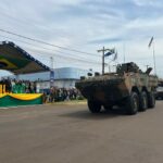 Desfile cívico-militar abre programação de aniversário de 77 anos de Amambai
