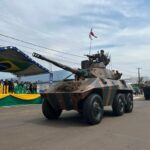 Desfile cívico-militar abre programação de aniversário de 77 anos de Amambai
