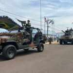 Desfile cívico-militar abre programação de aniversário de 77 anos de Amambai
