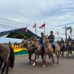 Desfile cívico-militar abre programação de aniversário de 77 anos de Amambai