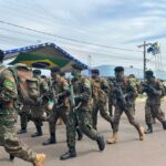 Desfile cívico-militar abre programação de aniversário de 77 anos de Amambai