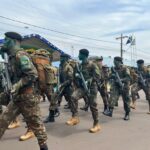 Desfile cívico-militar abre programação de aniversário de 77 anos de Amambai