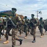 Desfile cívico-militar abre programação de aniversário de 77 anos de Amambai