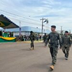 Desfile cívico-militar abre programação de aniversário de 77 anos de Amambai