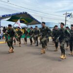 Desfile cívico-militar abre programação de aniversário de 77 anos de Amambai