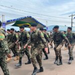 Desfile cívico-militar abre programação de aniversário de 77 anos de Amambai