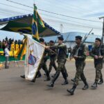 Desfile cívico-militar abre programação de aniversário de 77 anos de Amambai
