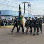 Desfile cívico-militar abre programação de aniversário de 77 anos de Amambai